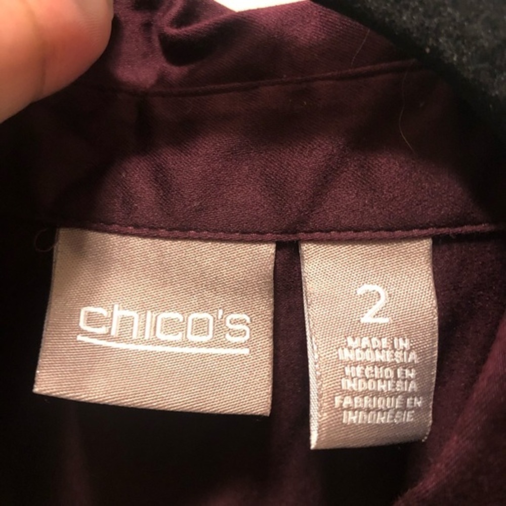 Chicos Button Down Blouse - image 5